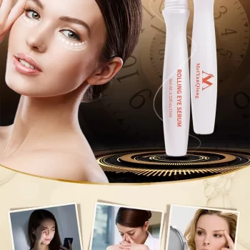 3ss Dark Circles Eye Essence Anti-Wrinkle Diminishing Fine Lines Eliminating Edema Whitening Moisturizing Roll-on Massage Eye Care